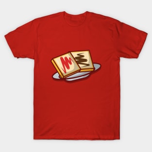 Bread with Strawberry and Chocolate Jam T-Shirt